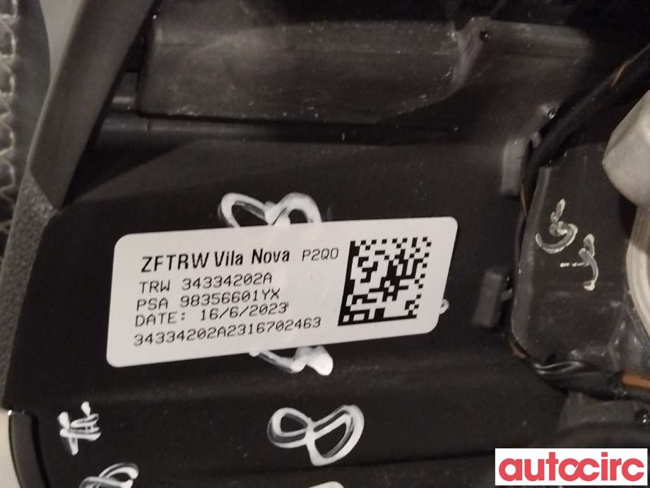 Ratt til Opel Mokka E 2020-->> (Type II) (OPEL|98356601YX|34334202A)