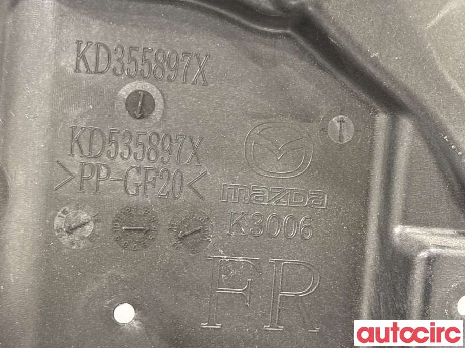 Ruteheis til Mazda CX-5 2012-2017 (Type I)  (MAZDA|KD53-58-590||KD535897X)