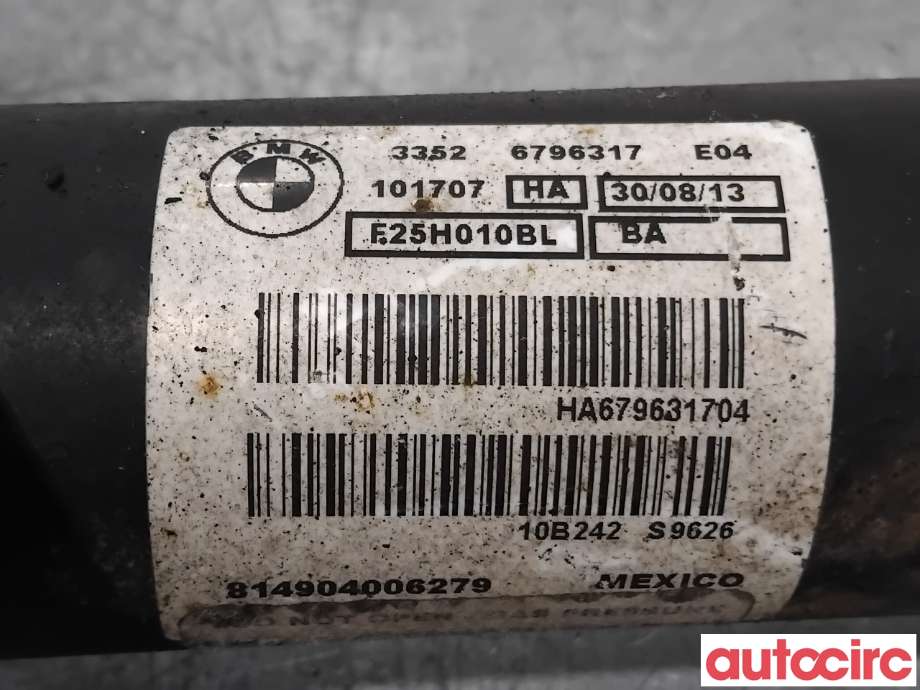 Fjærbein venstre bak til BMW X3 2010-2017 (F25) (F25) (BMW|33526796317|814904006279)