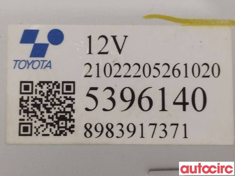 Styreenhet diverse til Isuzu D-Max 2021-->> (Type III) (ISUZU|8983917371)