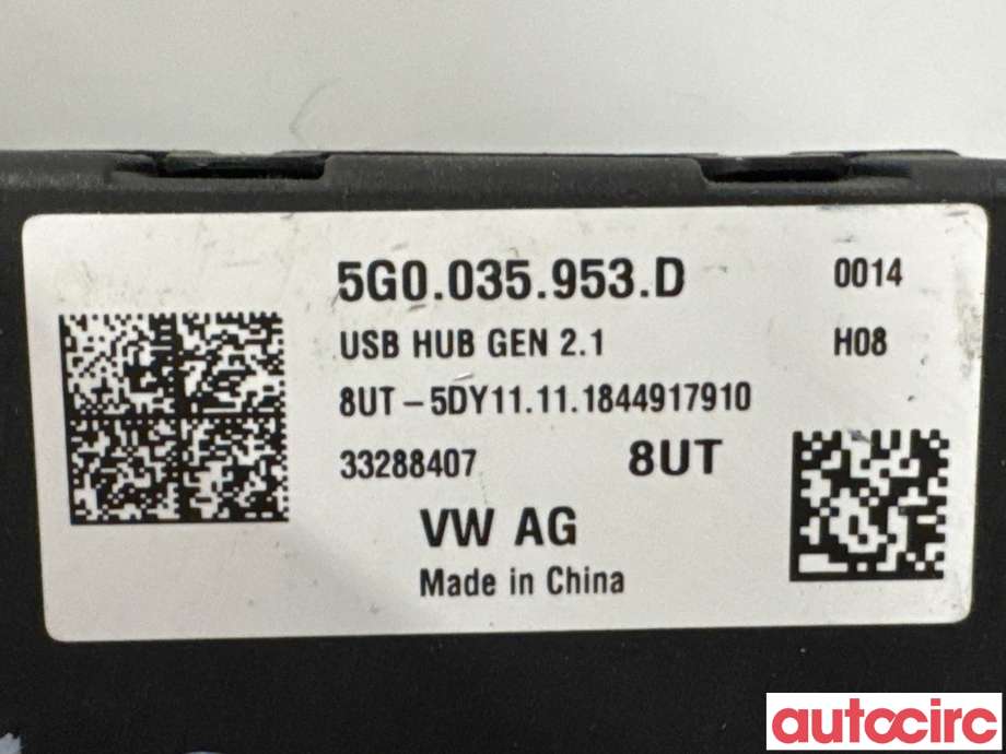 Styreenhet diverse til VW e-Golf 2017-2020 (Fase 2)  (VOLKSWAGEN|5G0035953D|)