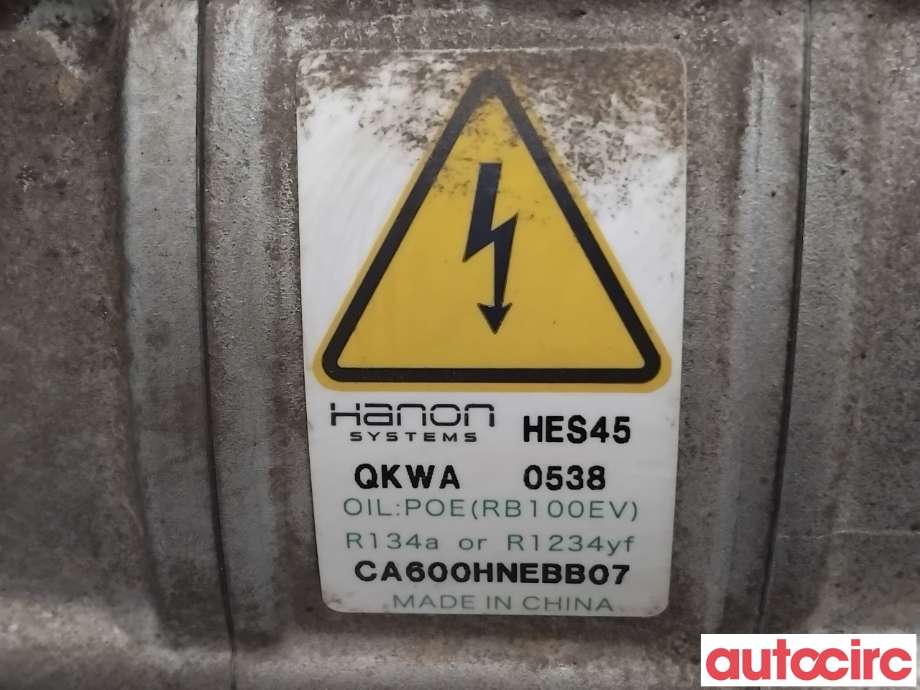 Aircondition kompressor til Hyundai Ioniq 5 2021-->>  (HYUNDAI|97729GI450|CA600HNEBB07|977E1GI450)