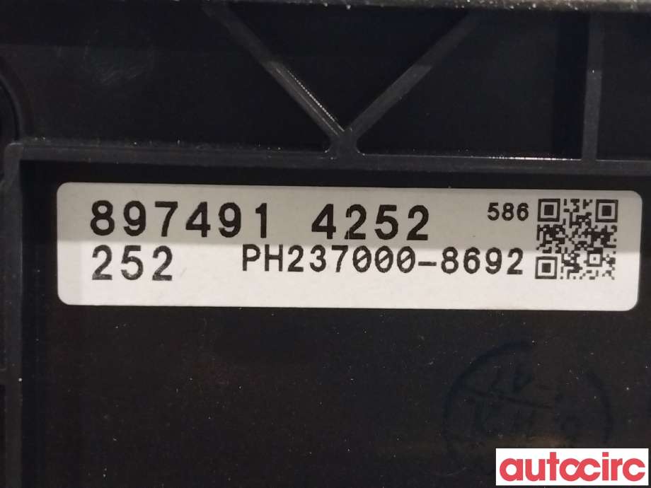 Varmeapparat betjening til Isuzu D-Max 2021-->> (Type III)  (ISUZU|8974914252|)