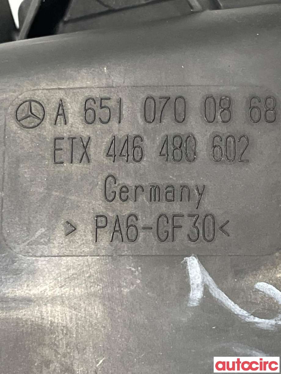 Vakuumtank til Mercedes C-Klasse 2011-2014 (Fase 2) (W204) (W204) (MERCEDES|A6510701000|A6510700868)