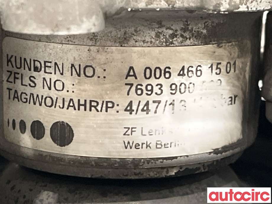 Servo pumpe mekanisk til Mercedes C-Klasse 2011-2014 (Fase 2) (W204) (W204) (MERCEDES|A0064661501|7693900509)