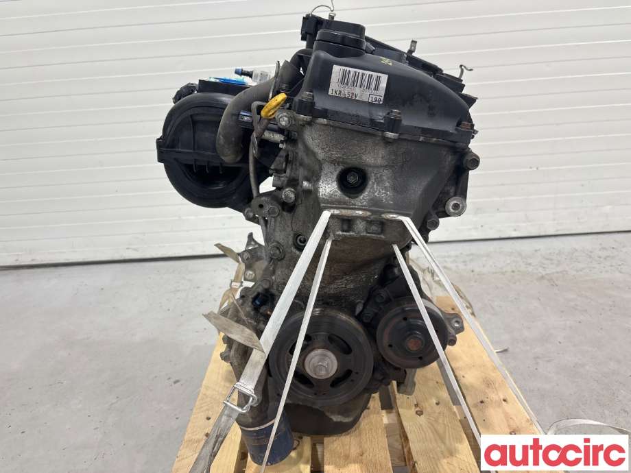 Motor bensin til Toyota Aygo 2005-2014 (Type I)  (TOYOTA|190000Q040|1KR-FE|)