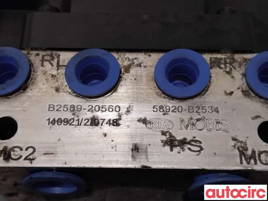 ABS sentral til Kia Soul 2014-2019 (Type II) (KIA|58920B2534|B2589-20560|58920-B2534)