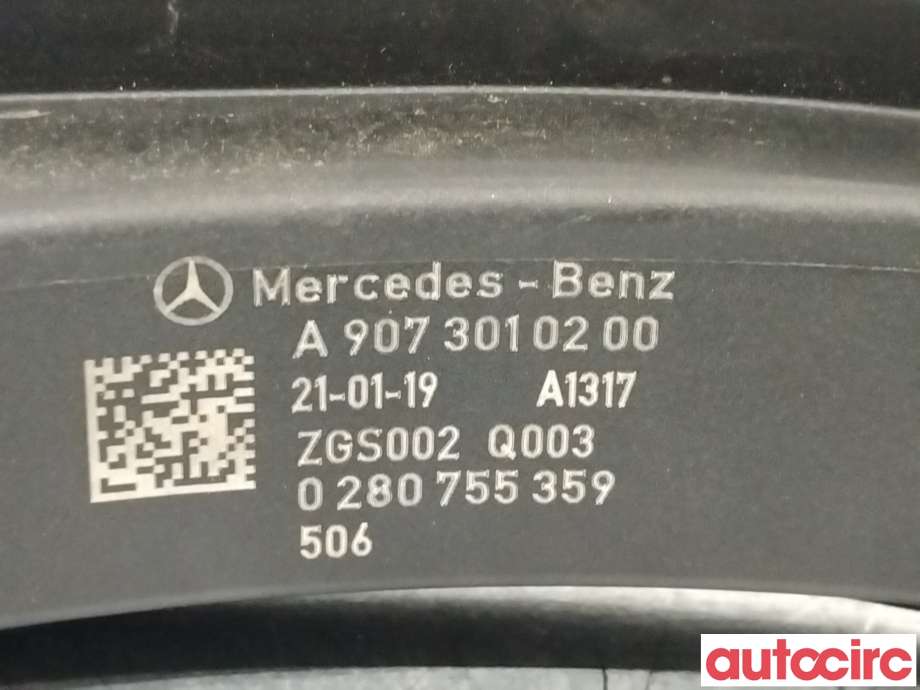 Pedal gass til Mercedes Vito 2014-->> (W447) (W447) (MERCEDES|A9073010200)