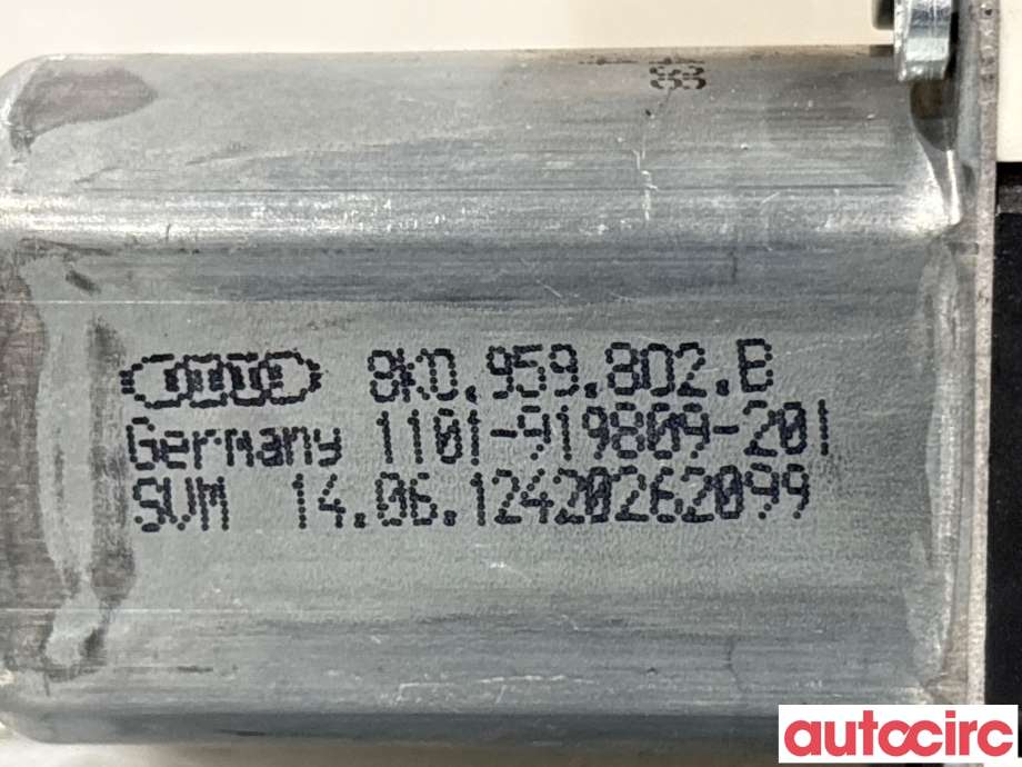Ruteheis venstre bak til Audi A7 2010-2014 (Type I, Fase 1)  (AUDI|8K0959802B)
