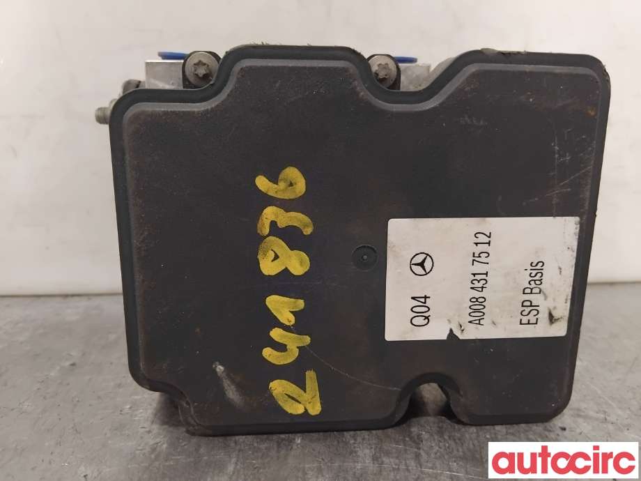 ABS sentral til Mercedes B-Klasse 2011-2018 (W246) (W246) (MERCEDES|A0084317612|0265242214|A0094316512)