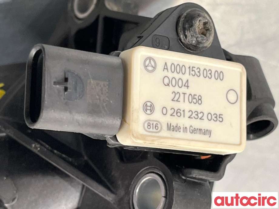 Turbo rør til Mercedes E-Klasse 2016-2023 (W213) (W213) (MERCEDES|A6540902000|)