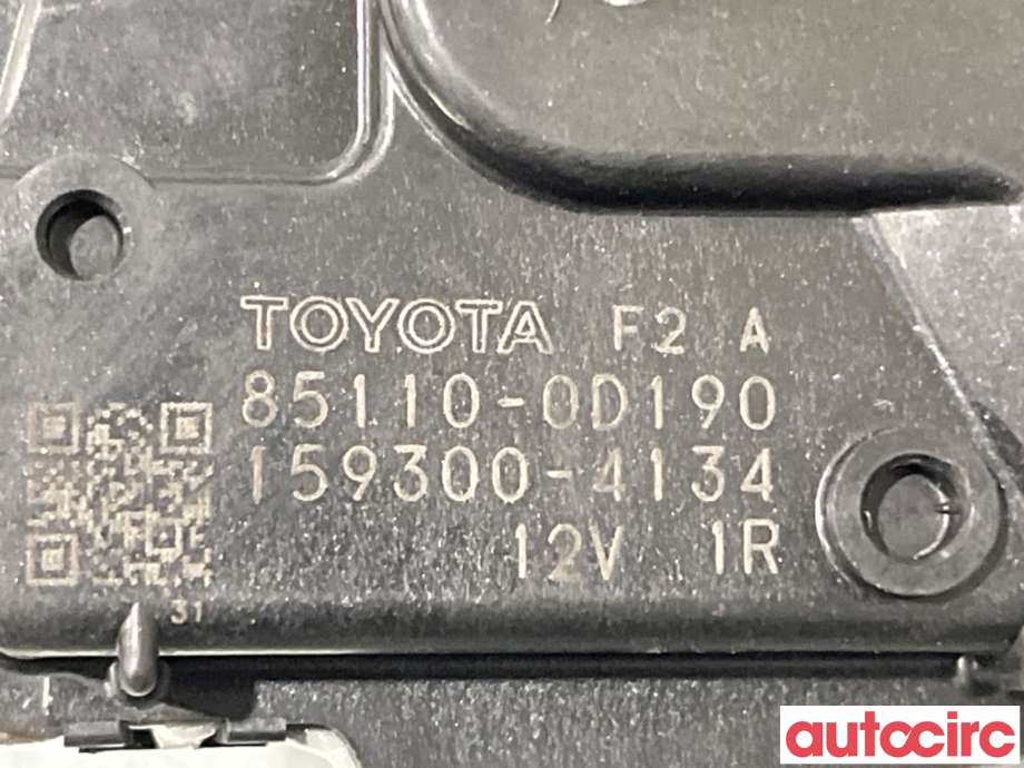 Viskermotor frontrute til Toyota Yaris 2012-2014 (Type III, Fase 1)  (TOYOTA|851100D190|159300-4134|85110-0D190)