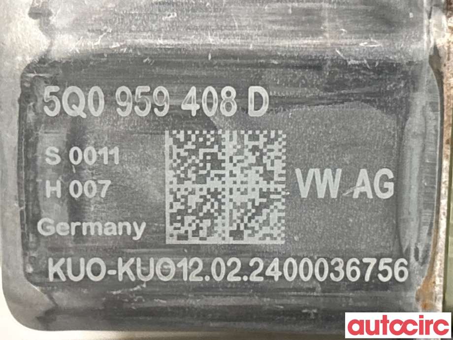 Ruteheis høyre bak til Škoda Octavia 2020-->> (Type IV) (SKODA|5Q0959408D)