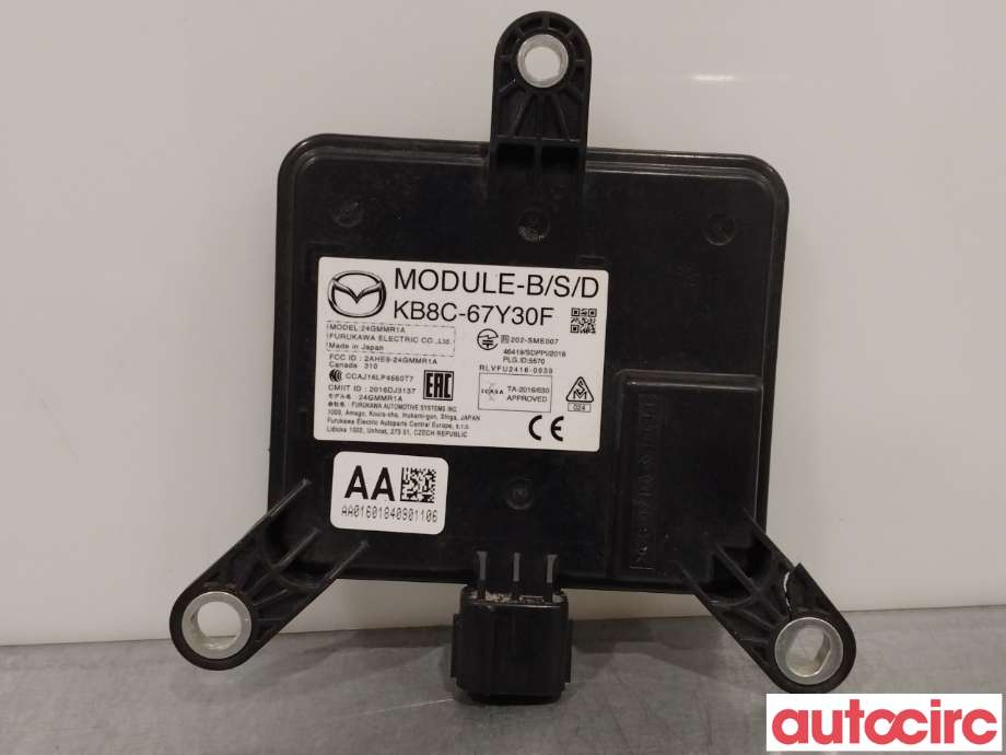 Sensor radar til Mazda CX-5 2017-->> (Type II)  (MAZDA|KB8C-67-Y30R|KB8C-67-Y30F)