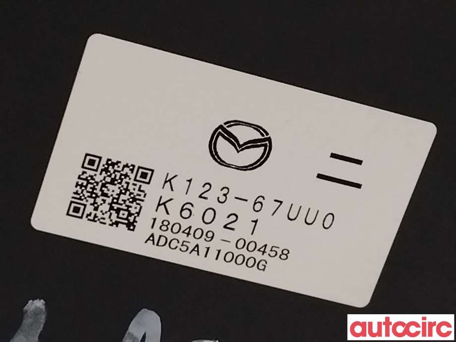 Styreenhet parkering til Mazda CX-5 2017-->> (Type II) (MAZDA|K123-67-UU0C)