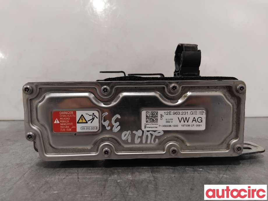 Motorvarmer elektrisk til VW e-Golf 2017-2020 (Fase 2)  (VOLKSWAGEN|5QE819013AD|710300381000|12E963231G)
