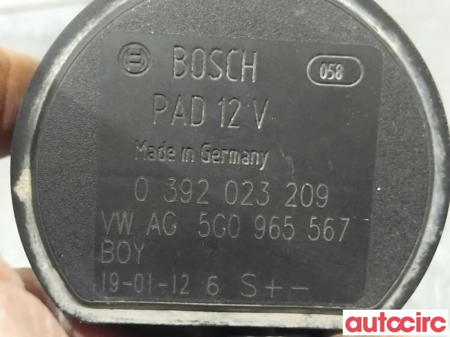 Sirkulasjonspumpe til VW e-Golf 2017-2020 (Fase 2)  (VOLKSWAGEN|2Q0965567A|0392023209|5G0965567)