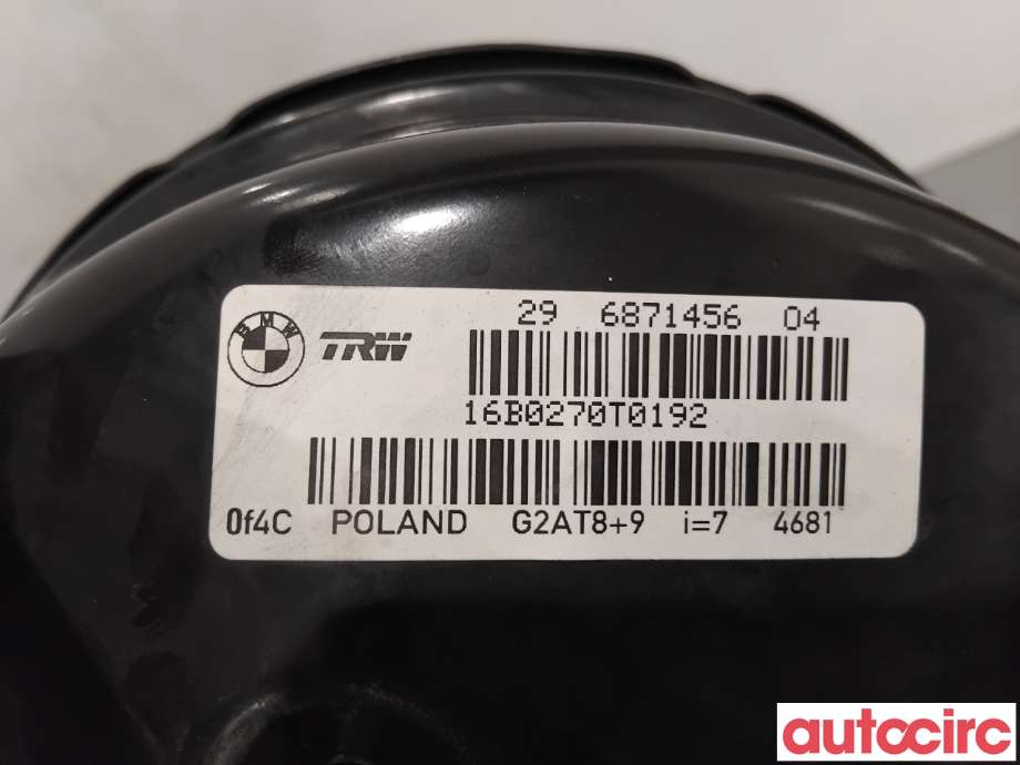 Bremsekraft-forsterker til BMW X3 2010-2017 (F25) (F25) (BMW|34336871458||6871456)