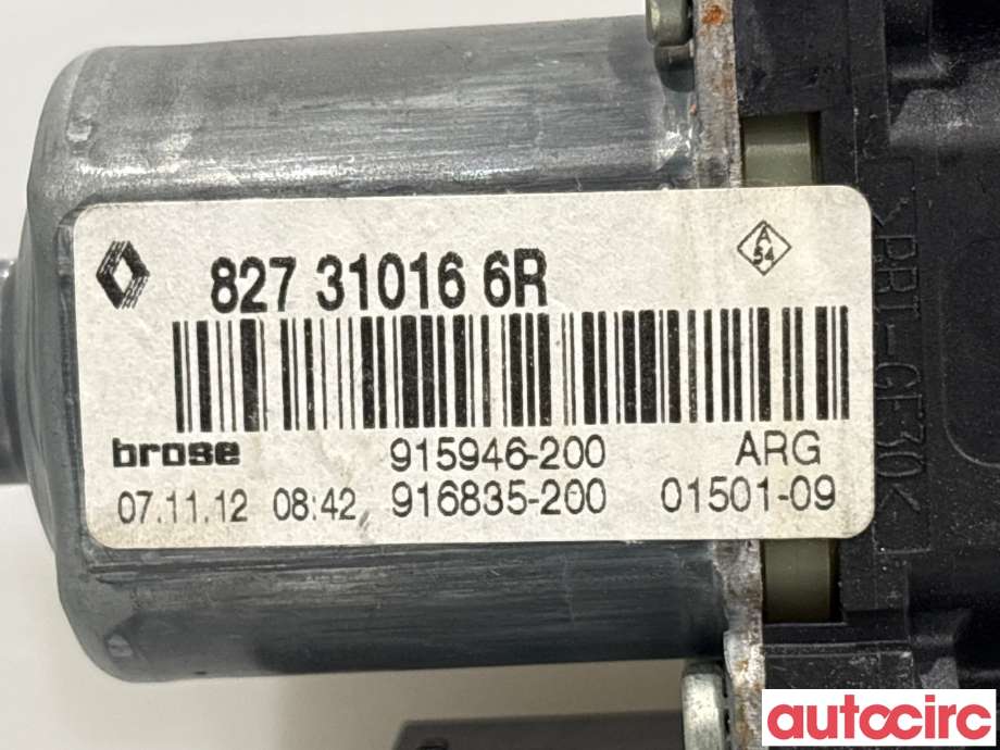 Ruteheis venstre bak til Renault Scenic 2009-2016 (Type III) (RENAULT|827310166R)