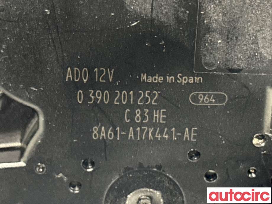 Viskermotor bakrute til Ford Fiesta 2013-2017 (Type VI, Fase 2)  (FORD|1774291||8A61-A17K441-AE)