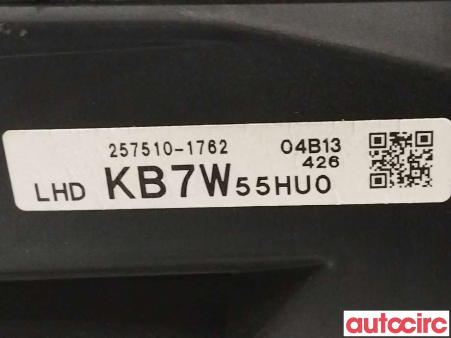 Instrumentpanel til Mazda CX-5 2017-->> (Type II) (MAZDA|KB7W-55-HU0G|KB7W55HU0)