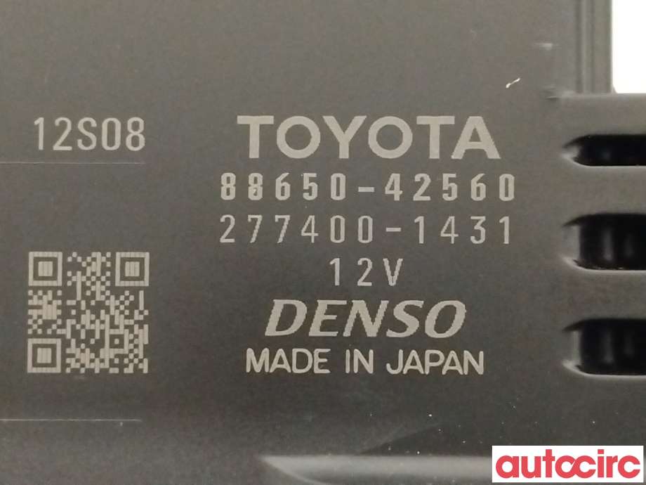 Styreenhet klima/aircondition til Toyota RAV4 2016-2019 (Type IV, Fase 2) (TOYOTA|8865042560)
