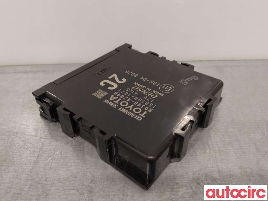 Styreenhet parkering til Toyota RAV4 2016-2019 (Type IV, Fase 2) (TOYOTA|8934042040)