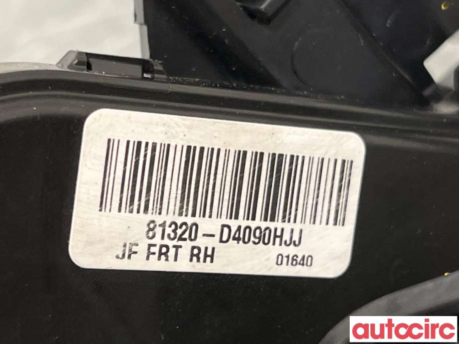 Låsekasse høyre foran til Kia Optima 2017-2020  (KIA|81320D4090||81320-D4090)