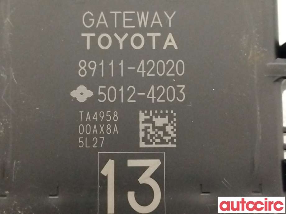 Diverse deler til Toyota RAV4 2016-2019 (Type IV, Fase 2)  (TOYOTA|8911142020)