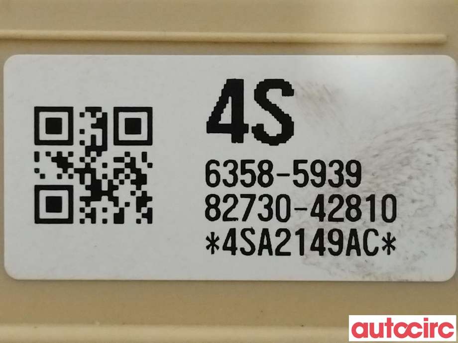 Sikringsboks til Toyota RAV4 2016-2019 (Type IV, Fase 2)  (TOYOTA|8273042810)