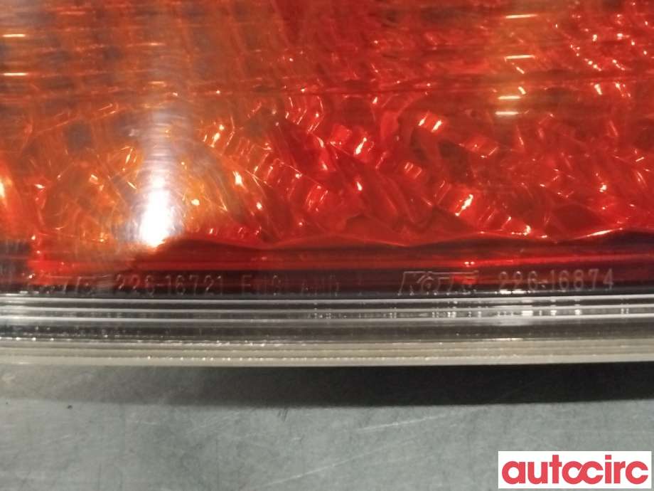 Baklykt venstre indre til Honda Civic 2006-2011 (Type VIII)  (HONDA|34156SMGE03)