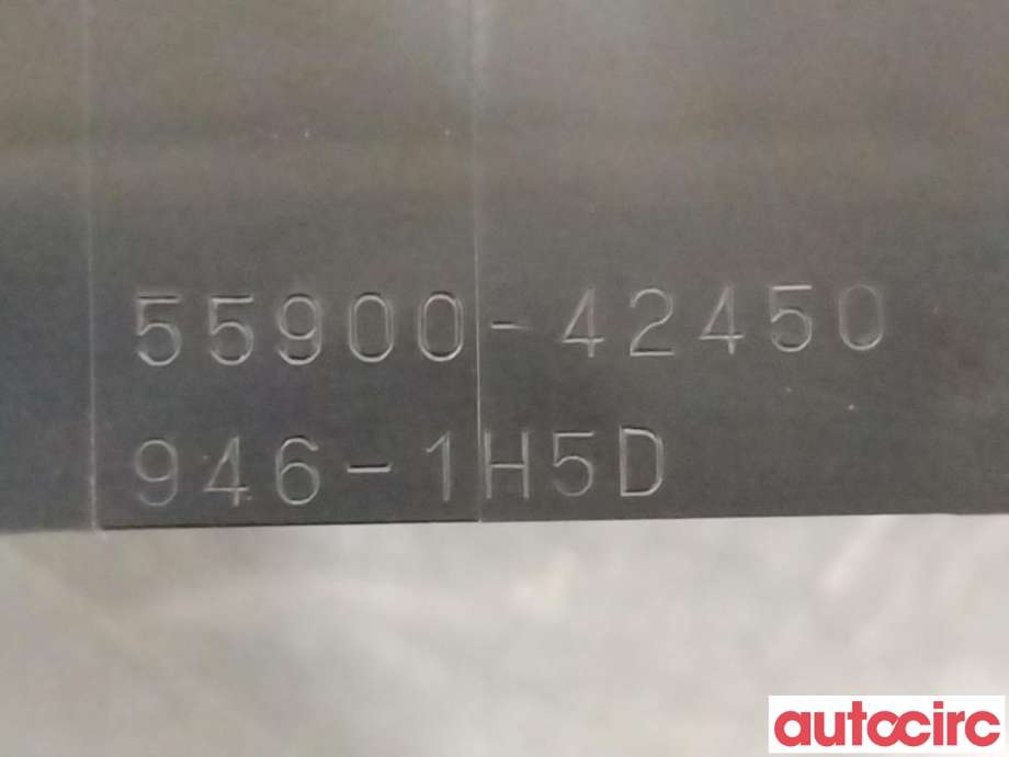 Varmeapparat betjening til Toyota RAV4 2016-2019 (Type IV, Fase 2)  (TOYOTA|5590042450)