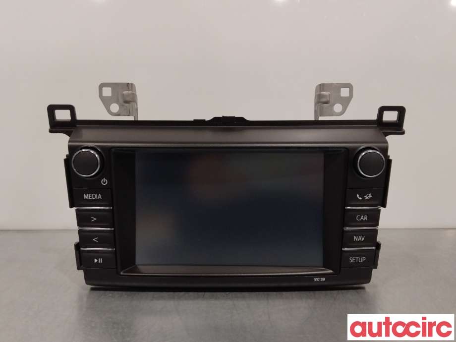 Multimedia display (MCU - Media Controller Unit) til Toyota RAV4, 2016-2019 (Type IV, Fase 2)  (TOYOTA|8614042330)