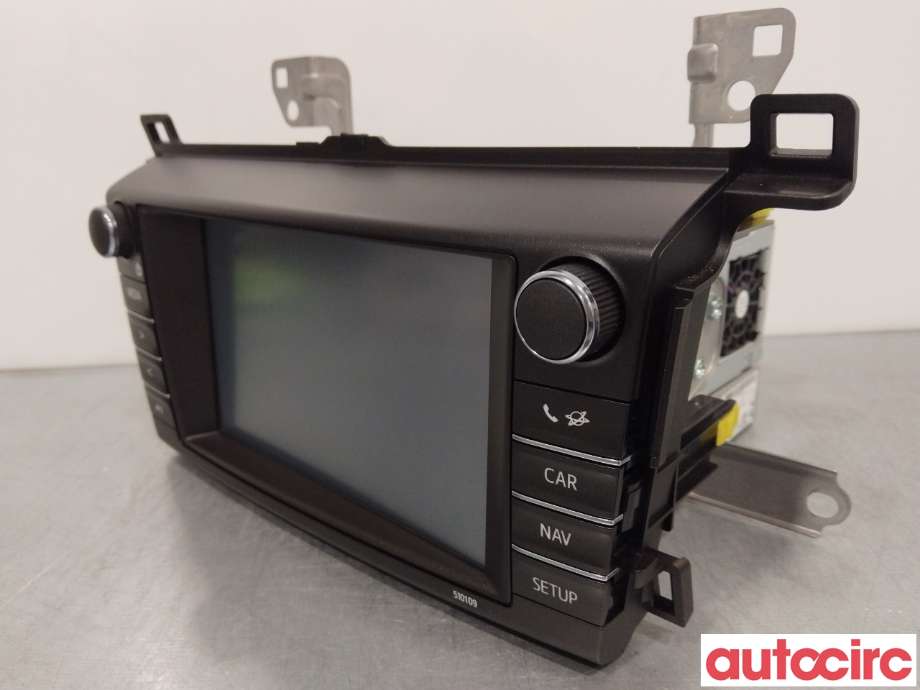 Multimedia display (MCU - Media Controller Unit) til Toyota RAV4 2016-2019 (Type IV, Fase 2)  (TOYOTA|8614042330)