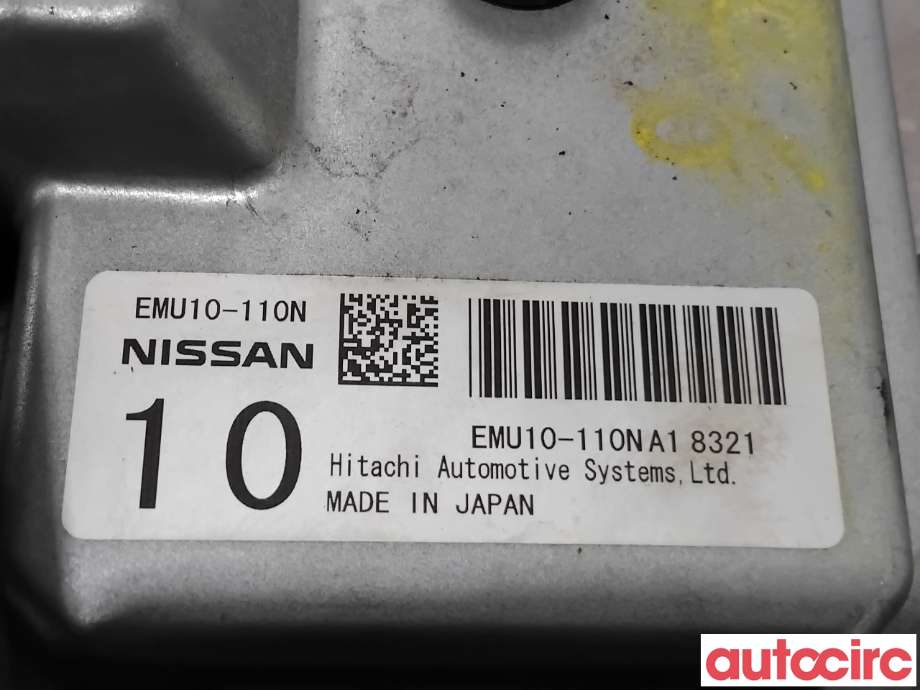 Styreenhet tenning til Nissan Navara 2016-->> (D23) (D23) (NISSAN|237E05JK0B|EMU10-110N|)