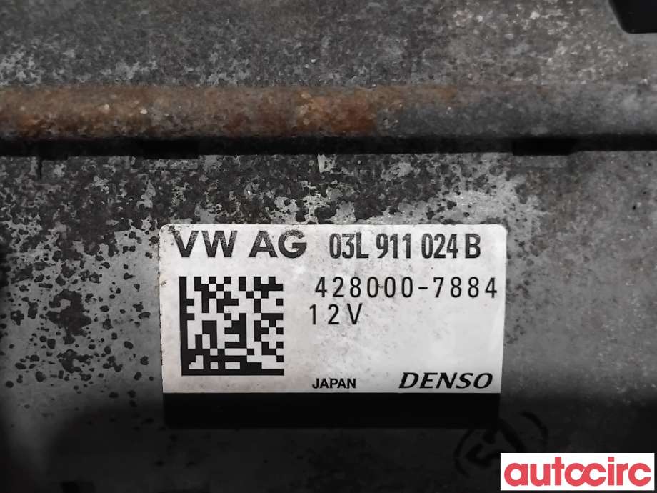 Starter diesel til Audi A4 2007-2014 (Type IV) (B8) (B8) (AUDI|03L911021EX|428000-7884|03L911024B)