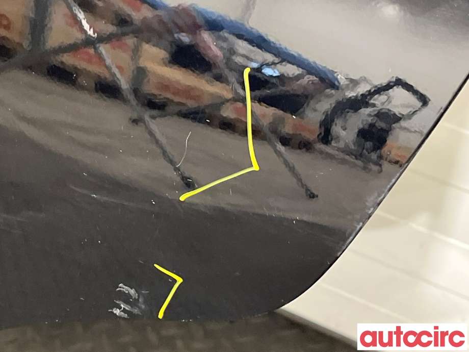 Dør venstre bak til Mitsubishi Outlander 2015-->> (Type III, Fase 2) (MITSUBISHI|5730B557)