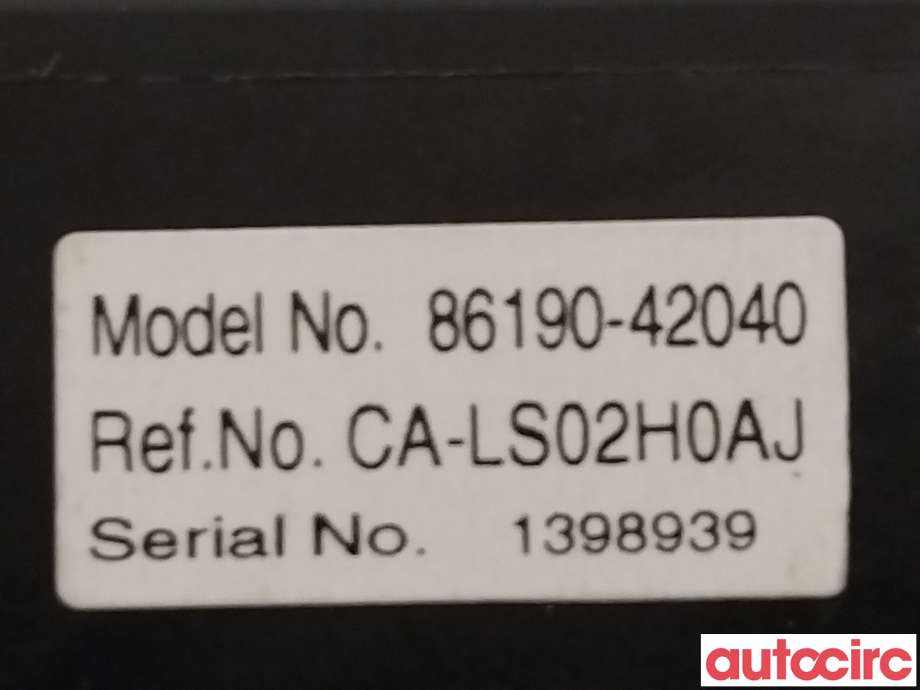 Diverse deler til Toyota RAV4 2016-2019 (Type IV, Fase 2)  (TOYOTA|8619042040)