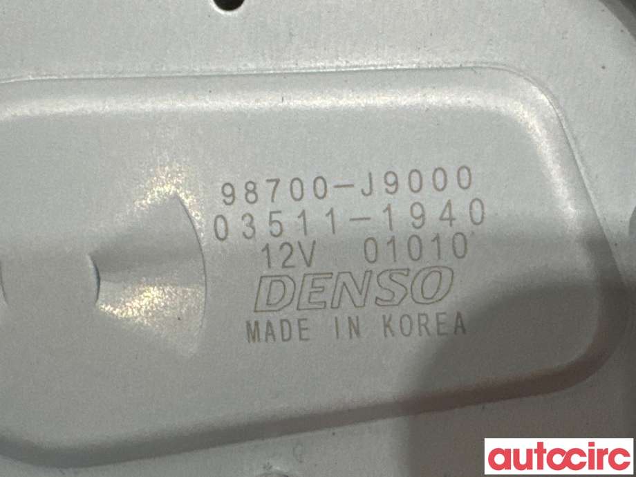 Viskermotor bakrute til Hyundai Kona 2017-2021 (Type I, Fase 1)  (HYUNDAI|98700J9000|03511-1940|98700-J9000)