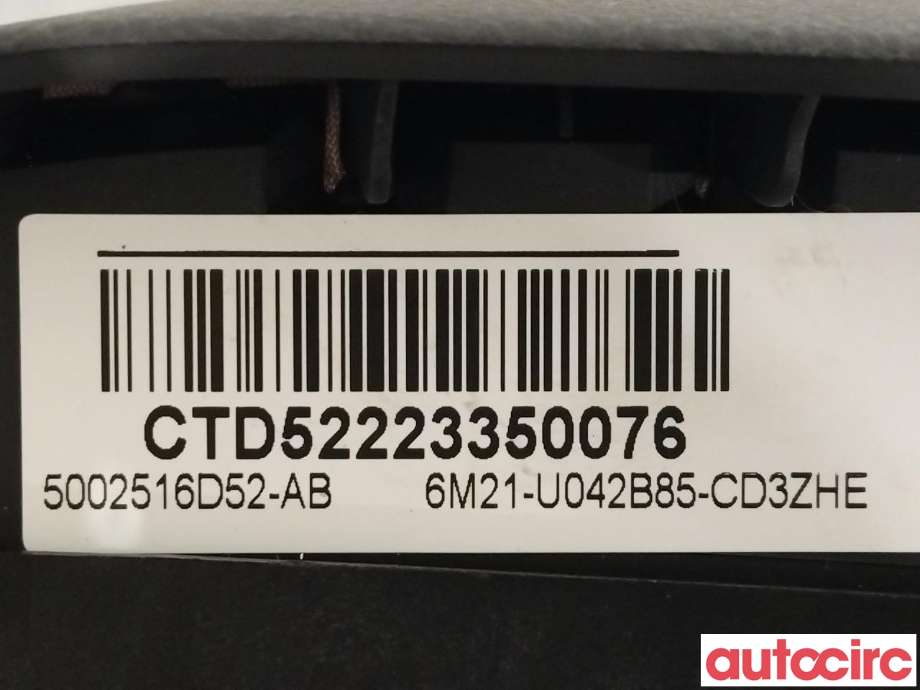 Airbag rattpute til Ford Mondeo 2007-2010 (Type IV, Fase 1) (FORD|2469641||6M21-U042B85-AKW)