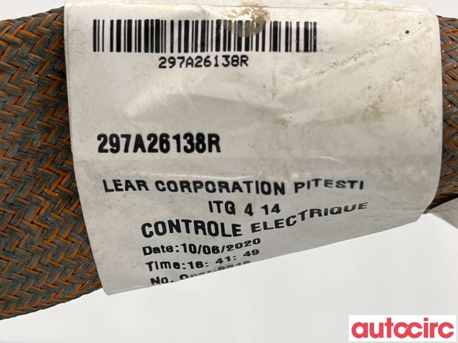Kabel høy volt (HV) hybrid til Renault Zoe 2013-2019 (Fase 1)  (RENAULT|297A26138R)