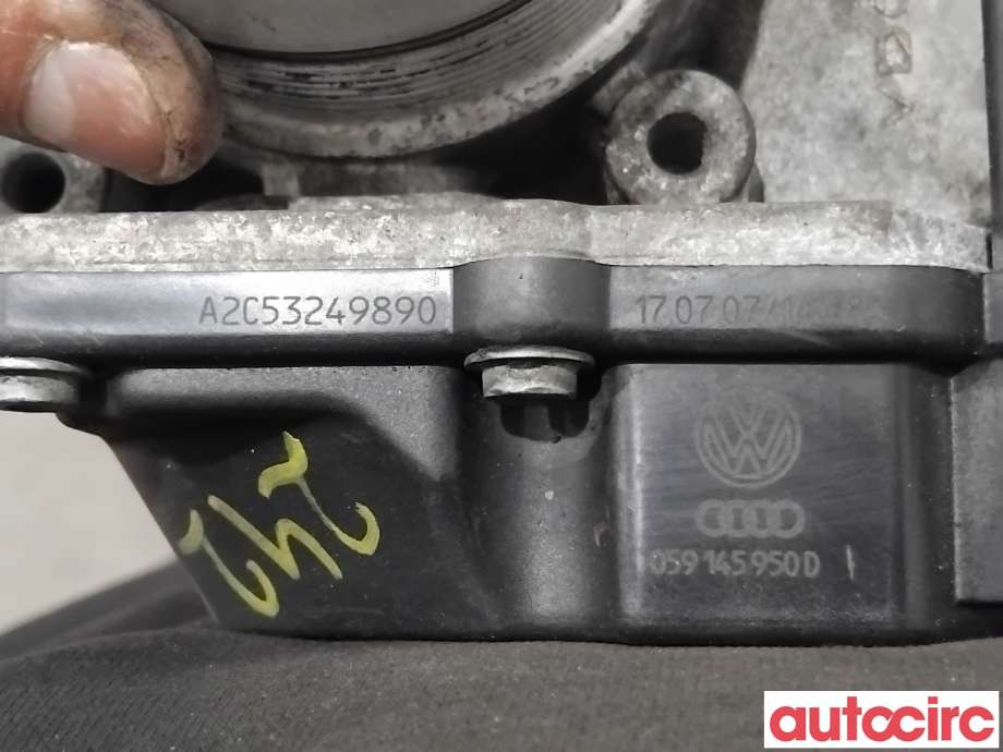 Spjeldhus til Audi Q7 2006-2010 (Type I, Fase 1)  (AUDI|059145950H|A2C53249890|059145950CC)
