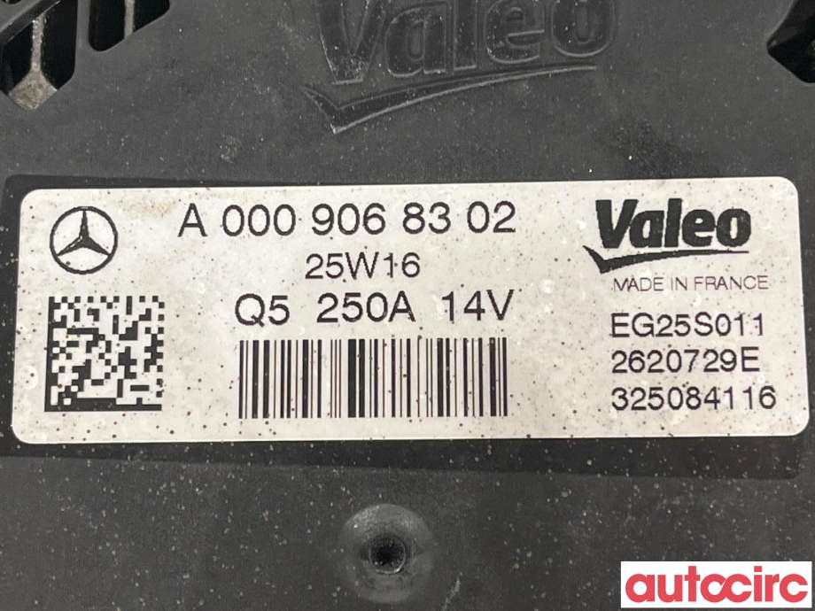 Dynamo til Mercedes Vito 2014-->> (W447) (W447) (MERCEDES|A0009068302)