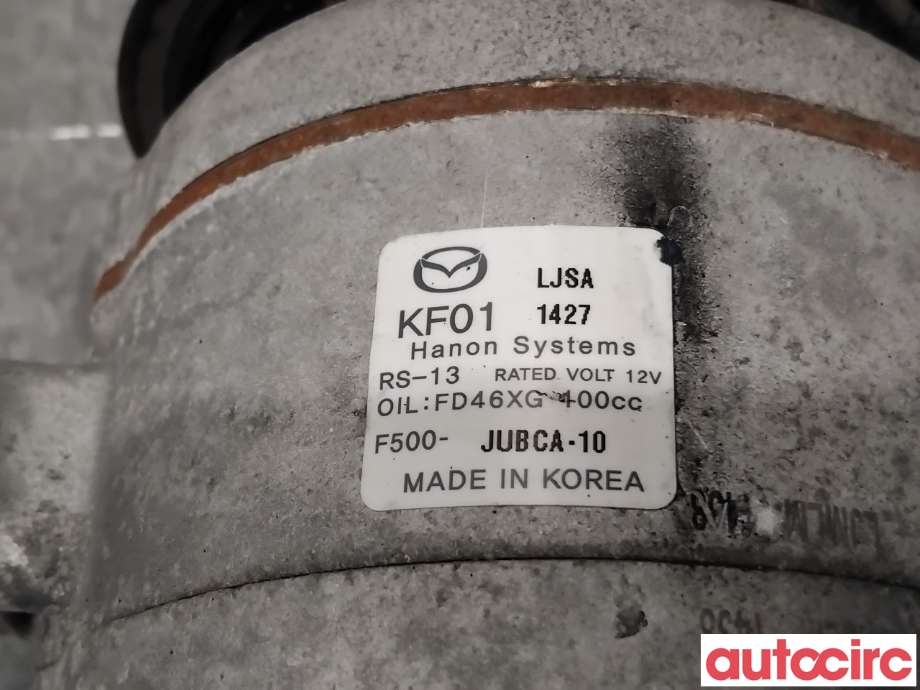 Aircondition kompressor til Mazda CX-5 2012-2017 (Type I)  (MAZDA|KF01-61-450A|F500-JUBCA-10|KF01)