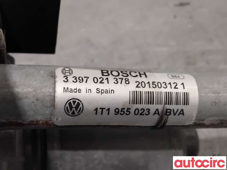 Viskermotor frontrute til VW Touran 2010-2015 (Type I, Fase 3) (VOLKSWAGEN|1T1955023A|1397220656|2K1955023J)