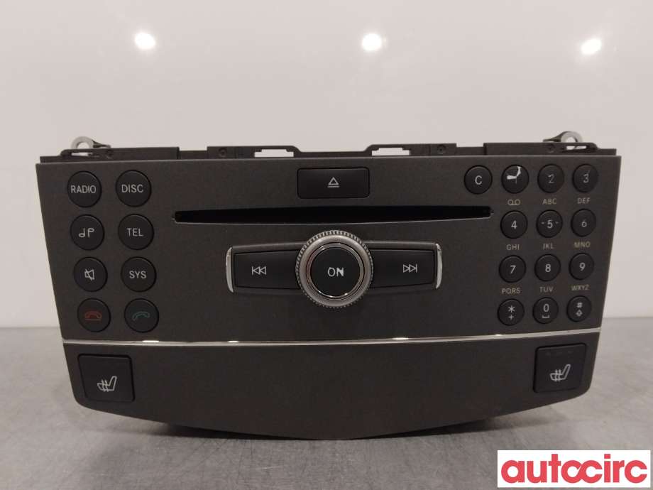 Bilstereo til Mercedes C-Klasse 2007-2011 (Fase 1) (W204) (W204) (MERCEDES|A2049069701)