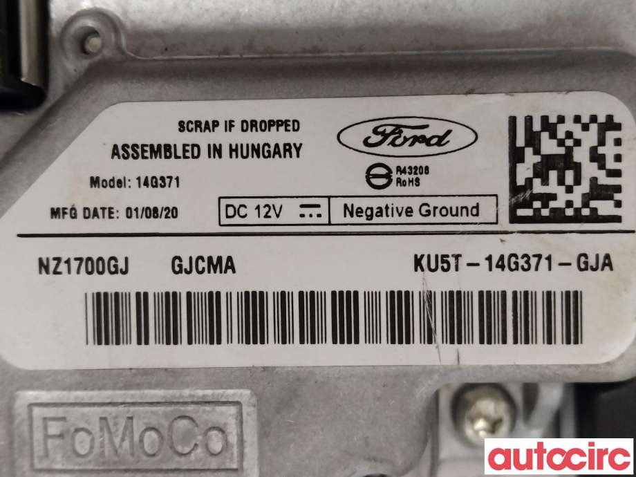 Styreenhet diverse til Ford Transit Courier 2018-2023 (Type I, Fase 2) (FORD|NO NR||KU5T-14G371-GJA)
