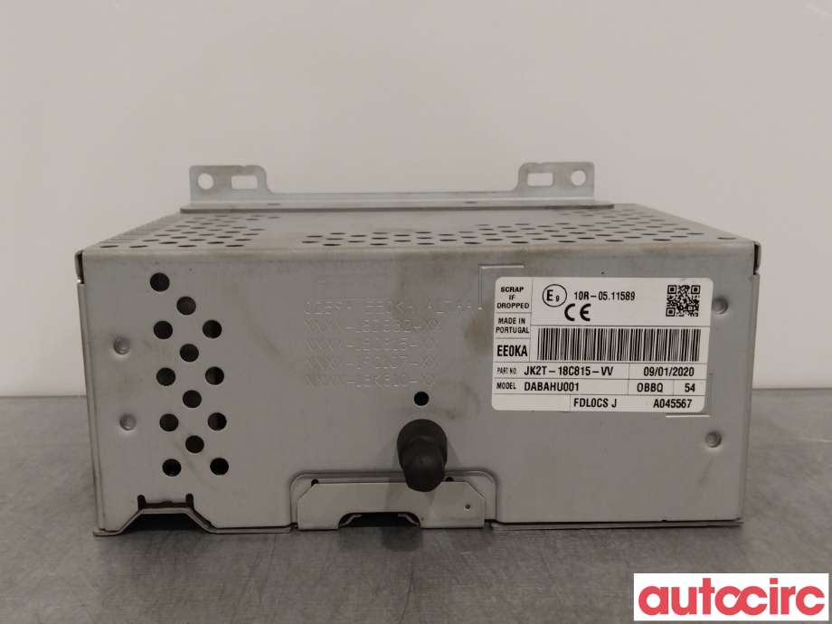 Bilstereo til Ford Transit Courier 2018-2023 (Type I, Fase 2)  (FORD|2406775|JK2T-18C815-VV)