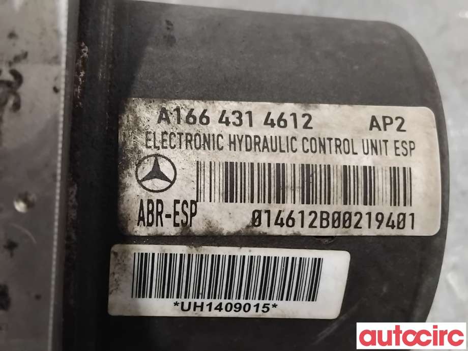 ABS sentral til Mercedes ML 2011-2015 (Fase 1) (W166) (W166) (MERCEDES|A1664313312|225841-119|A1664310800)