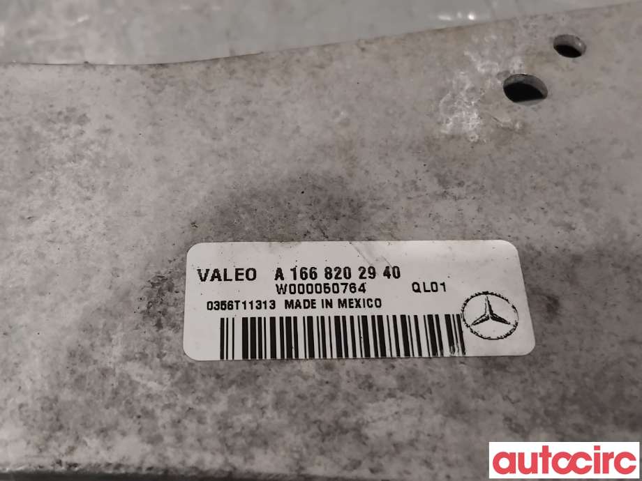 Viskermotor frontrute til Mercedes ML 2011-2015 (Fase 1) (W166) (W166) (MERCEDES|A1668200642|405191|A1668202940)